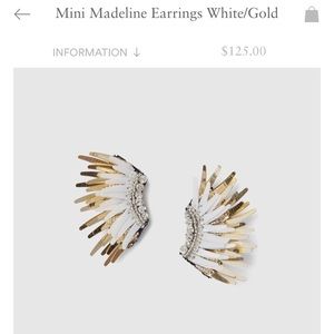 Mignonne Gavigan white earrings